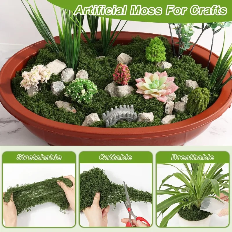 Mousse artificielle verte, gaz - Sphagnum Moss Dry avis et prix