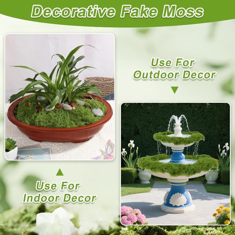 Plantes vertes artificielles,  - Sphagnum Moss Dry avis et prix